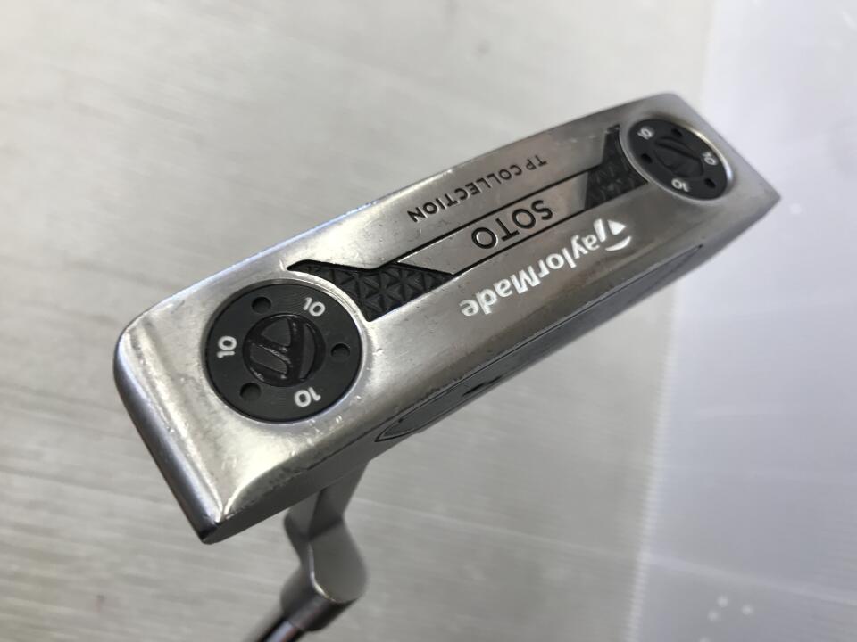 【中古】テーラーメイド TP COLLECTION SOTO パター 34.0インチ オリジナルスチール Dランク 右利き用 Taylormade ゴルフクラブ ゴルフドゥ ゴルフ用品 GOLF DO 中古ゴルフクラブ