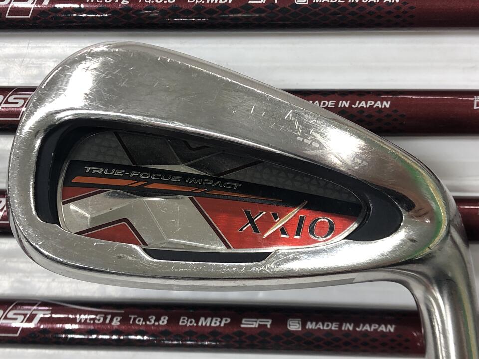【中古】ダンロップ XXIO 10 レッド アイアンセット 26° SRフレックス 38.0インチ MP1000 レッド Dランク 右利き用 DUNLOP ゴルフクラブ ゼクシオ10 ゴルフドゥ ゴルフ用品 GOLF DO 中古ゴルフクラブ