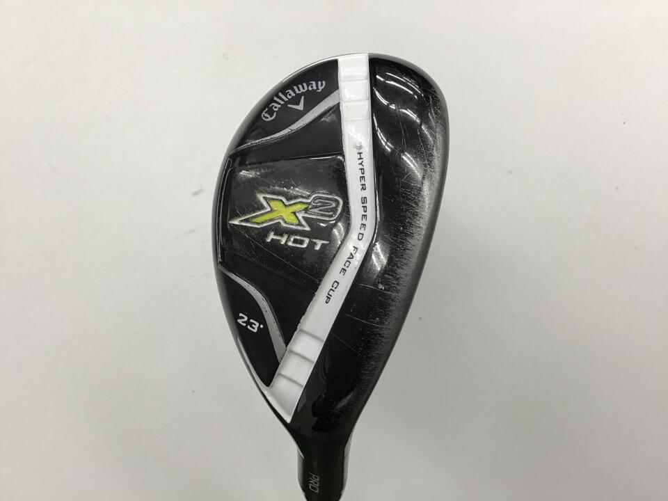 【中古】キャロウェイ X2 HOT PRO ユーティリティ 23° Sフレックス 39.0インチ X2 HOT Dランク 右利き用 Callaway ゴルフクラブ ゴルフドゥ ゴルフ用品 GOLF DO 中古ゴルフクラブ