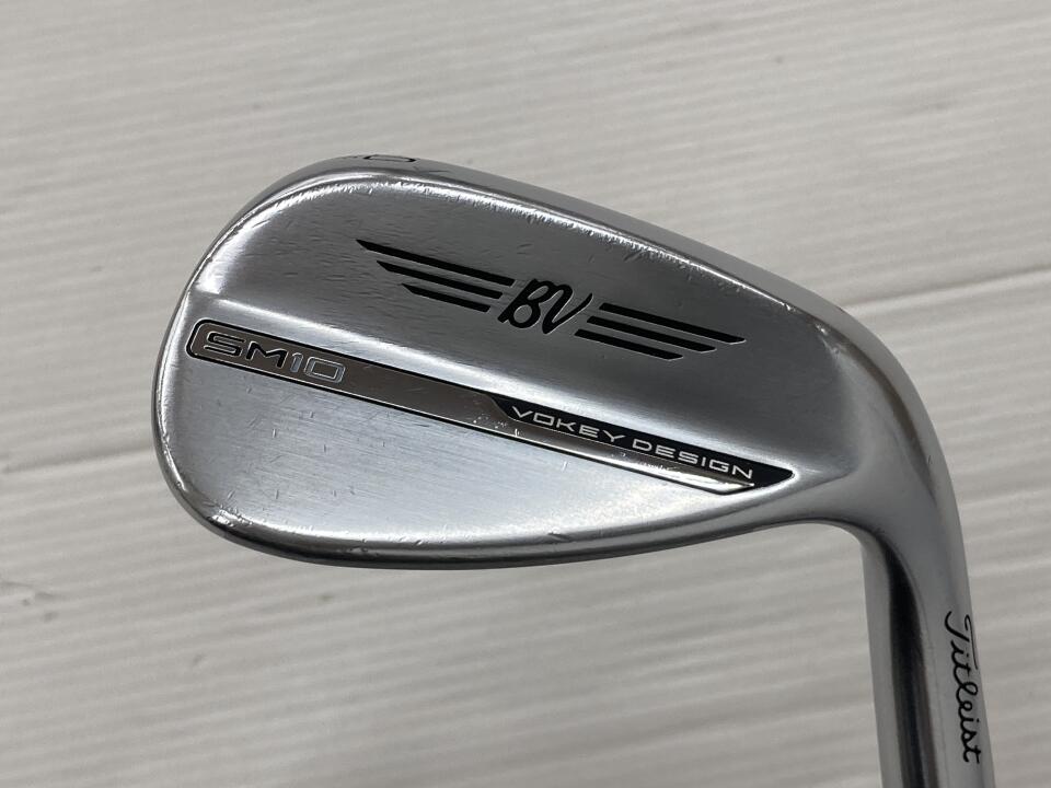 【中古】タイトリスト VOKEY SM10 ツアークローム ウェッジ 50° WEDGEフレックス 35.5インチ ダイナミックゴールド Cランク 右利き用 Titleist ゴルフクラブ ボーケイSM10 ゴルフドゥ ゴルフ用品 GOLF D