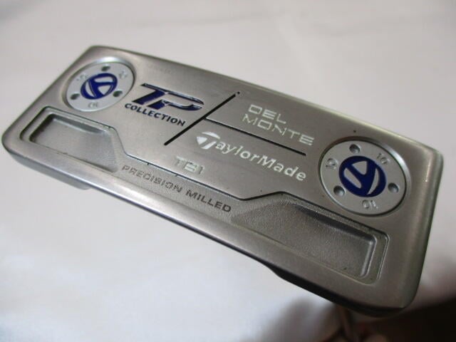 【中古】テーラーメイド TP COLLECTION HYDRO BLAST DEL MONTE TB1 パター 34.0インチ ヘッドカバーあり オリジナルスチール Cランク 右利き用 Taylormade ゴルフクラブ ゴルフドゥ ゴルフ用品 GOLF DO 中古ゴ