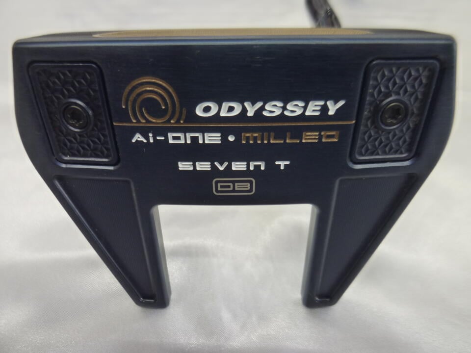 【中古】オデッセイ Ai-ONE MILLED SEVEN T パター 34.0インチ ヘッドカバーあり オリジナルスチール Cランク 右利き用 ODYSSEY ゴルフクラブ ゴルフドゥ ゴルフ用品 GOLF DO 中古ゴルフクラブ｜ゴルフ ドゥ 中古クラブ店