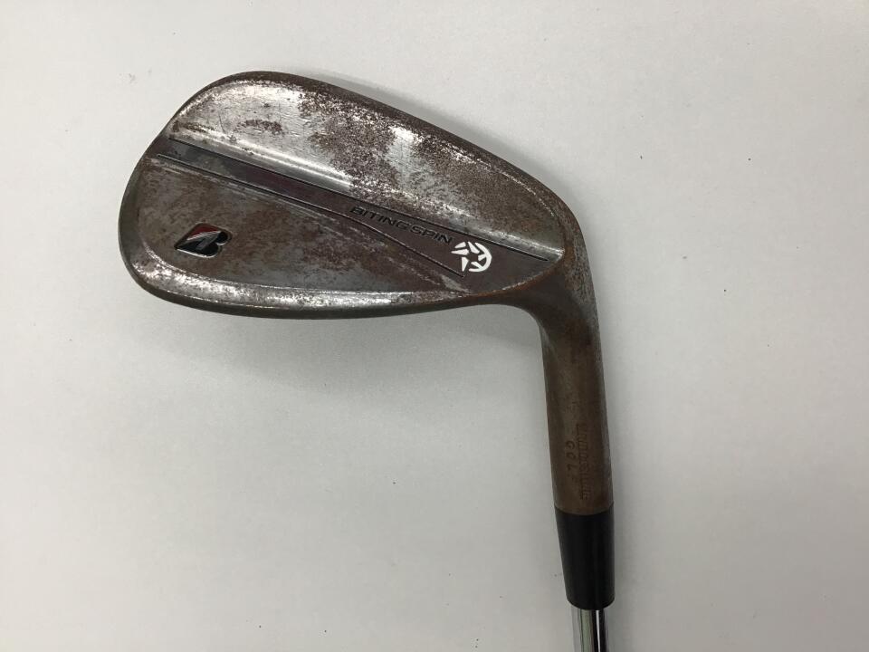 【中古】ブリヂストン BITING SPIN ノーメッキ ウェッジ 50° S200フレックス 35.5インチ ダイナミックゴールド HT Cランク 右利き用 BRIDGESTONE ゴルフクラブ ゴルフドゥ ゴルフ用品 GOLF DO 中古ゴルフ