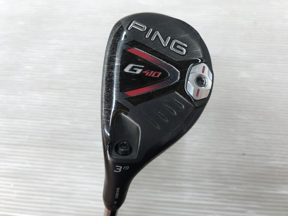 【中古】ピン G410 ユーティリティ 19° Sフレックス 39.5インチ NSプロ Zelos 7 Cランク 左利き用 PING ゴルフクラブ ゴルフドゥ ゴルフ用品 GOLF DO 中古ゴルフクラブ