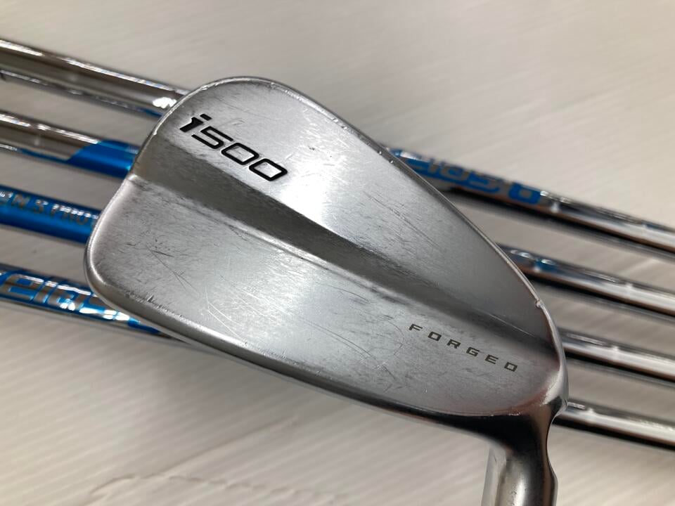 【中古】ピン i500 アイアンセット 25.5° 37.75インチ NSﾌﾟﾛZelos 6 リシャフト品 Cランク 右利き用 PING ゴルフクラブ ゴルフドゥ ゴルフ用品 GOLF DO 中古ゴルフクラブ