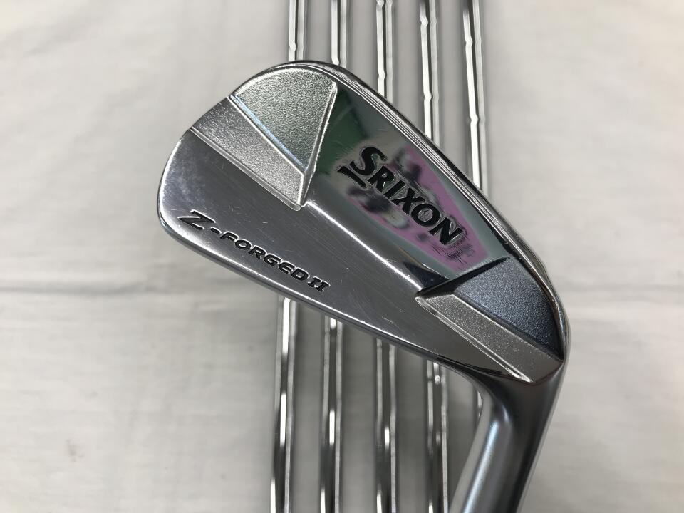 【中古】ダンロップ SRIXON Z-FORGED 2 アイアンセット X100フレックス 38.25インチ ダイナミックゴールド EX ツアー イシュー Cランク 右利き用 DUNLOP ゴルフクラブ スリクソンZフォージド2 ゴルフド