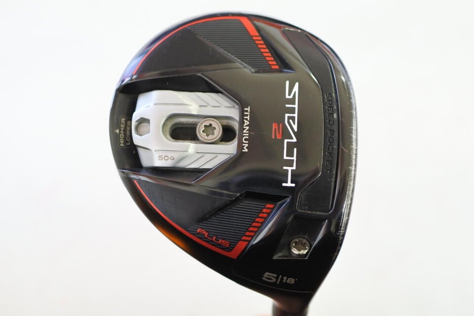 【中古】テーラーメイド STEALTH2 PLUS フェアウェイウッド 5W 18° Sフレックス 42.0インチ ヘッドカバーあり ディアマナ ZF60 リシャフト品 Dランク 右利き用 Taylormade ゴルフクラブ ステルス2プラ