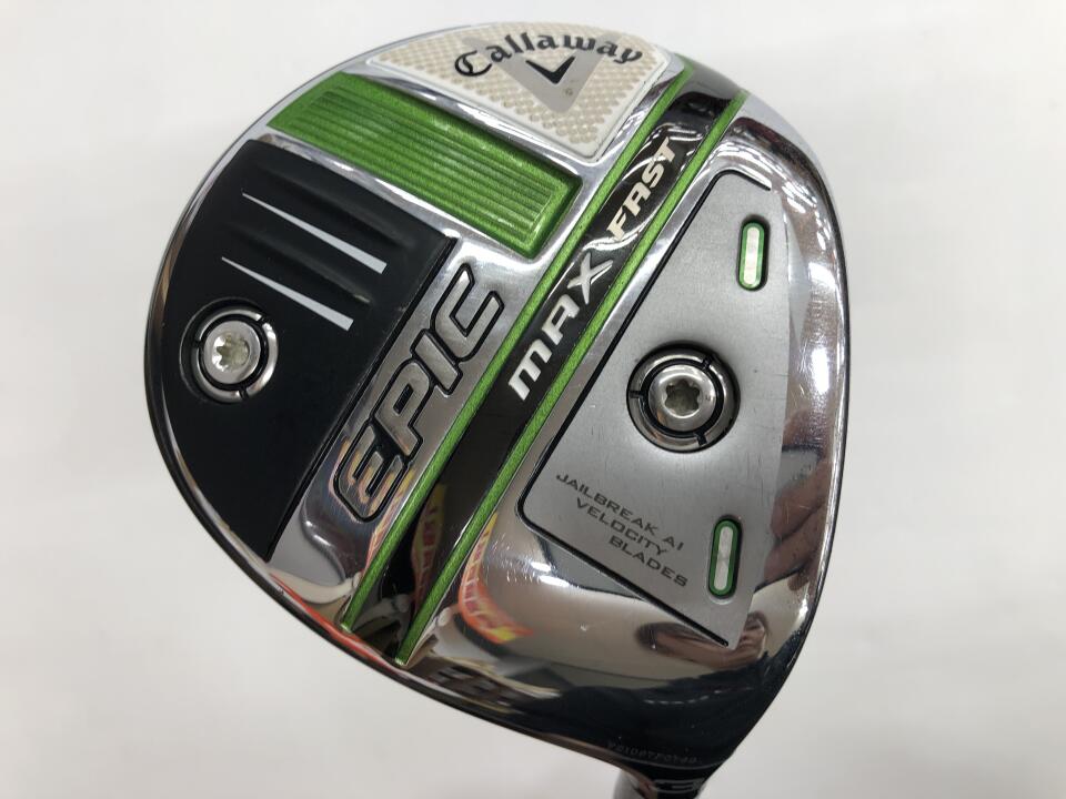 【中古】キャロウェイ EPIC MAX FAST フェアウェイウッド 3W 15° Sフレックス 42.75インチ Speeder EVOLUTION for Callaway Cランク 右利き用 Callaway ゴルフクラブ エピックマックスファスト ゴルフドゥ ゴル