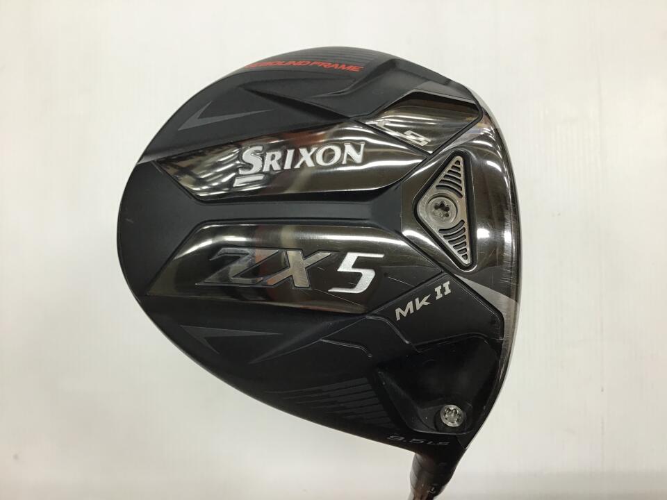 【中古】【訳あり】ダンロップ SRIXON ZX5 Mk2 LS ドライバー 9.5° Sフレックス 45.75インチ ヘッドカバーあり ディアマナ DF 50 リシャフト品 Dランク 右利き用 DUNLOP ゴルフクラブ スリクソンZX5 MK2|ゴルフ ドゥ 中古クラブ店