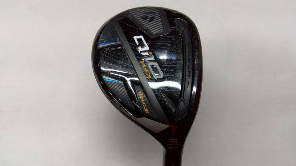 【中古】テーラーメイド Qi10 MAX ユーティリティ 27° Rフレックス 39.75インチ Diamana BLUE TM60 Dランク 右利き用 Taylormade ゴルフクラブ Qi10マックス ゴルフドゥ ゴルフ用品 GOLF DO 中古ゴルフクラブ