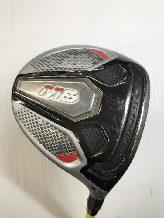 【中古】テーラーメイド M6 フェアウェイウッド 3W 15° Xフレックス 43.0インチ ATTAS PUNCH 7 リシャフト品 Dランク 右利き用 Taylormade ゴルフクラブ ゴルフドゥ ゴルフ用品 GOLF DO 中古ゴルフクラブ