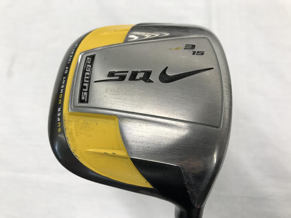 【中古】ナイキ サスクワッチ SUMO2 フェアウェイウッド 3W 15° Sフレックス 43.0インチ ATTAS　6 リシャフト品 Dランク 右利き用 NIKE ゴルフクラブ ゴルフドゥ ゴルフ用品 GOLF DO 中古ゴルフクラブ