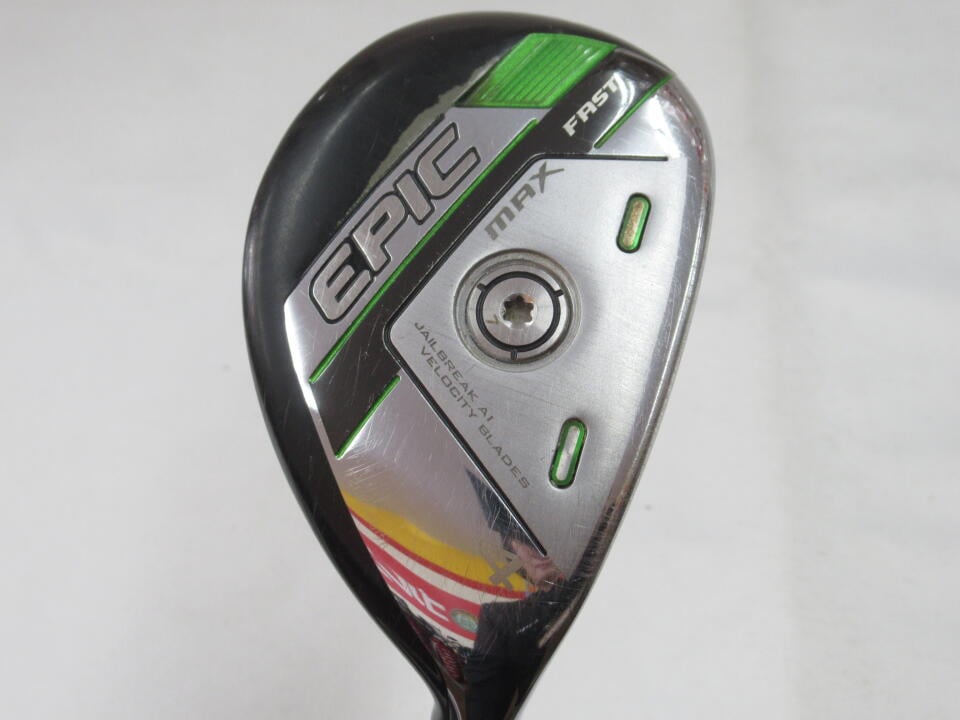 【中古】キャロウェイ EPIC MAX FAST ユーティリティ 20° SRフレックス 40.0インチ ヘッドカバーあり Speeder EVOLUTION for Callaway Cランク 右利き用 Callaway ゴルフクラブ エピックマックスファスト ゴル
