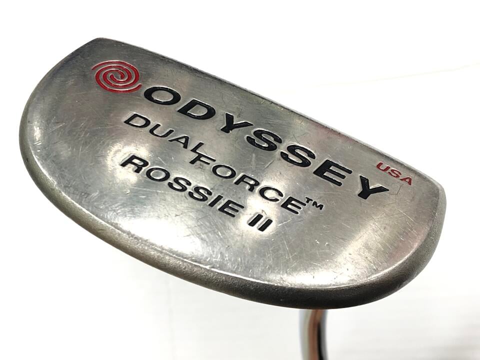 【中古】オデッセイ デュアルフォース2 ロッシー パター 33.0インチ オリジナルスチール Dランク 右利き用 ODYSSEY ゴルフクラブ ゴルフドゥ ゴルフ用品 GOLF DO 中古ゴルフクラブ