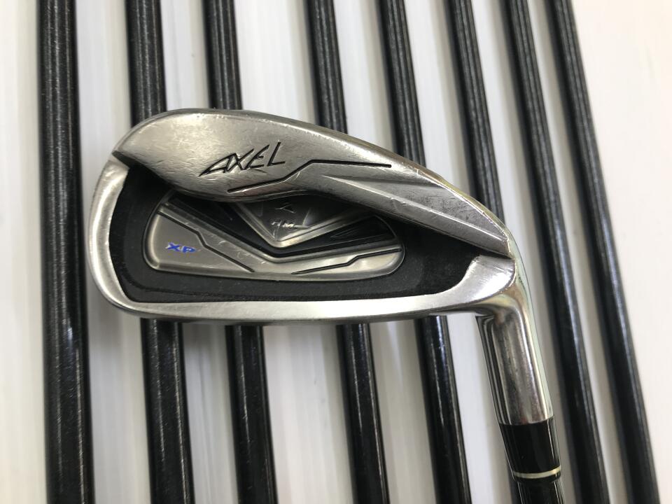 【中古】ツルヤ アクセル XP HM アイアンセット 22° Rフレックス 38.5インチ アクセル XP HM Dランク 右利き用 TSURUYA ゴルフクラブ ゴルフドゥ ゴルフ用品 GOLF DO 中古ゴルフクラブ