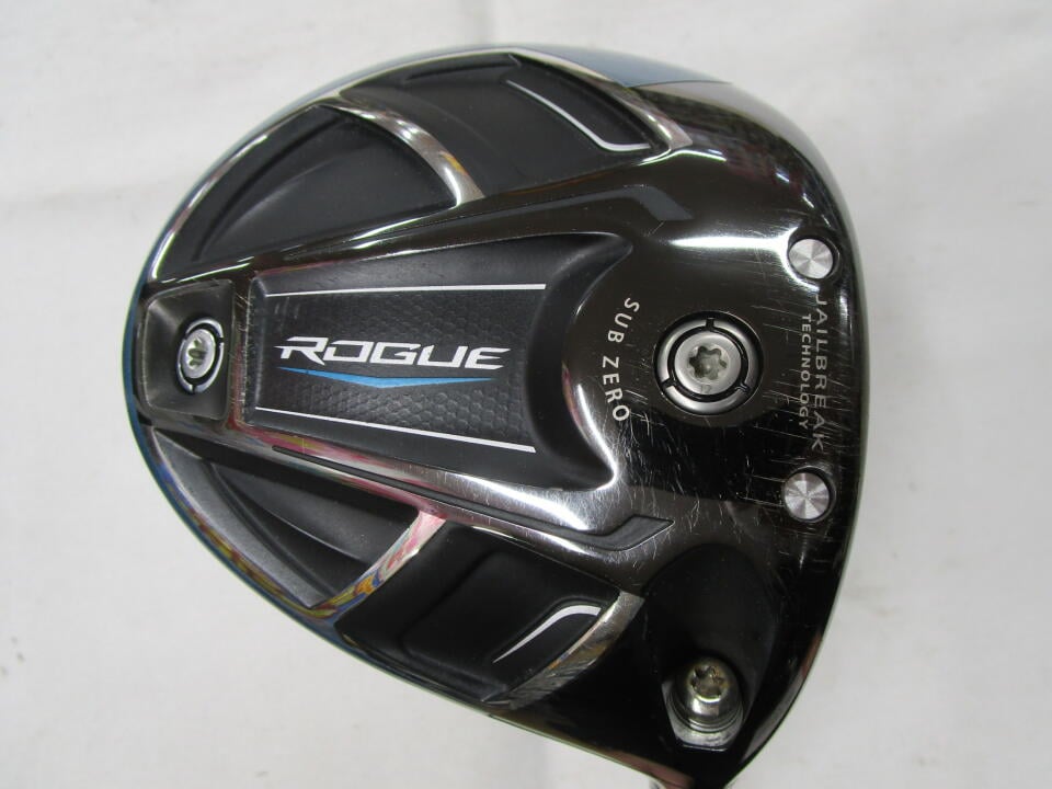 【中古】キャロウェイ ROGUE SUB ZERO ドライバー 9° Sフレックス 45.25インチ ヘッドカバーあり Speeder EVOLUTION for CW 50 Cランク 右利き用 Callaway ゴルフクラブ ローグサブゼロ ゴルフドゥ ゴルフ用
