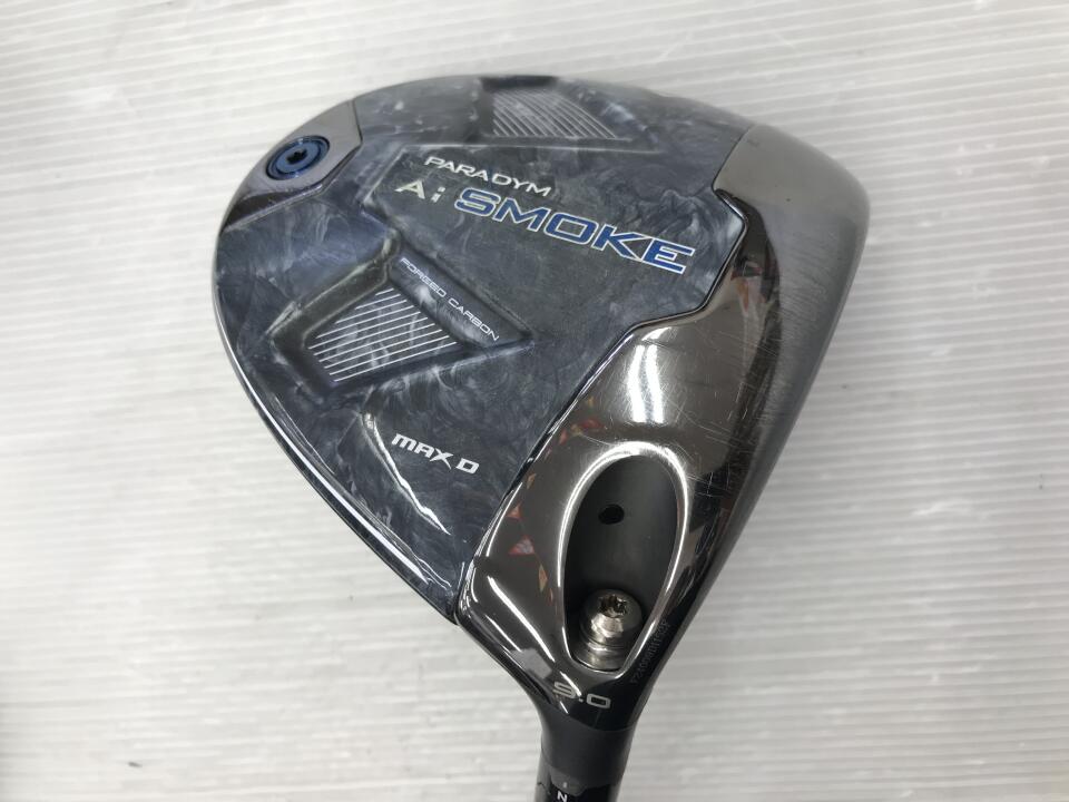 【中古】キャロウェイ PARADYM Ai SMOKE MAX D ドライバー 9° SRフレックス 45.25インチ ヘッドカバーあり VENTUS 5for Callaway リシャフト品 Cランク 右利き用 Callaway ゴルフクラブ パラダイムAiスモーク