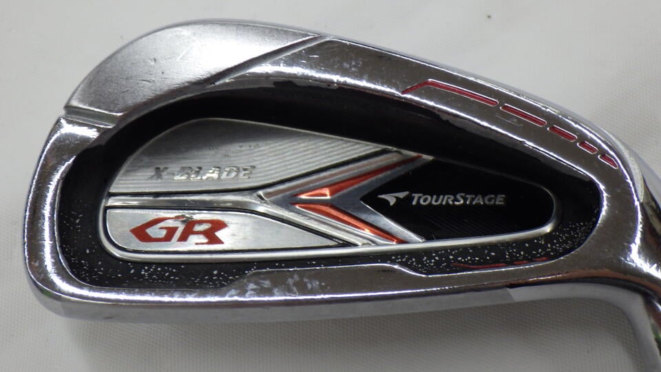 【中古】ブリヂストン ツアーステージ X-BLADE GR (2012) アイアンセット Rフレックス 38.25インチ NSプロ950GHウエイトフロー Cランク 右利き用 BRIDGESTONE ゴルフクラブ ゴルフドゥ ゴルフ用品 GOLF DO
