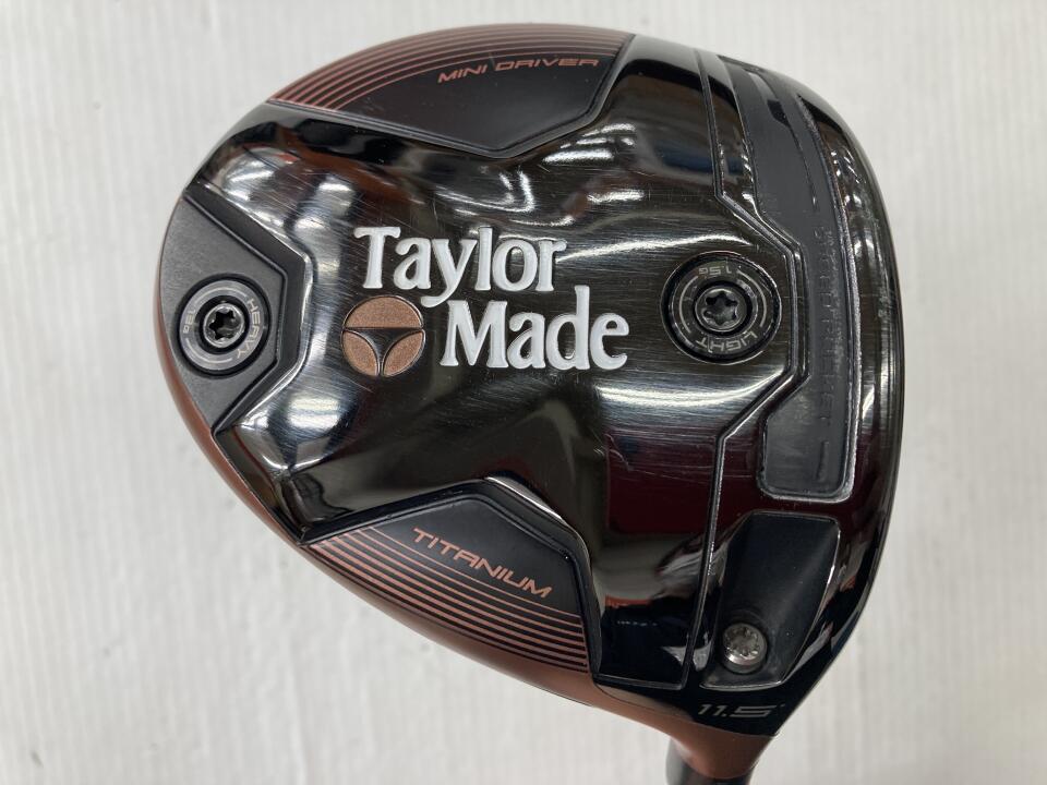 【中古】テーラーメイド BRNR MINI DRIVER COPPER ドライバー 11.5° Sフレックス 43.5インチ ヘッドカバーあり UST PROFORCE 65 M40X J-SPEC Cランク 右利き用 Taylormade ゴルフクラブ ゴルフドゥ ゴルフ用品 GOLF