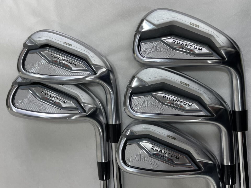 【中古】キャロウェイ QUANTUM MAX アイアンセット 25&deg; Sフレックス 38.125インチ NSプロ950GH neo Cランク 右利き用 Callaway ゴルフクラブ クオンタムマックス ゴルフドゥ ゴルフ用品 GOLF DO 中古ゴル｜ゴルフ ドゥ 中古クラブ店