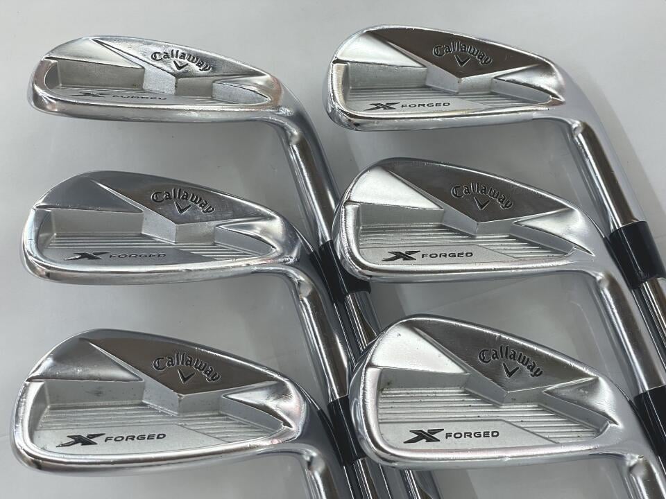 【中古】キャロウェイ X FORGED 2018 アイアンセット Sフレックス 38.0インチ NSプロ MODUS 3 TOUR 120 Cランク 右利き用 Callaway ゴルフクラブ エックスフォージド2018 ゴルフドゥ ゴルフ用品 GOLF DO 中古