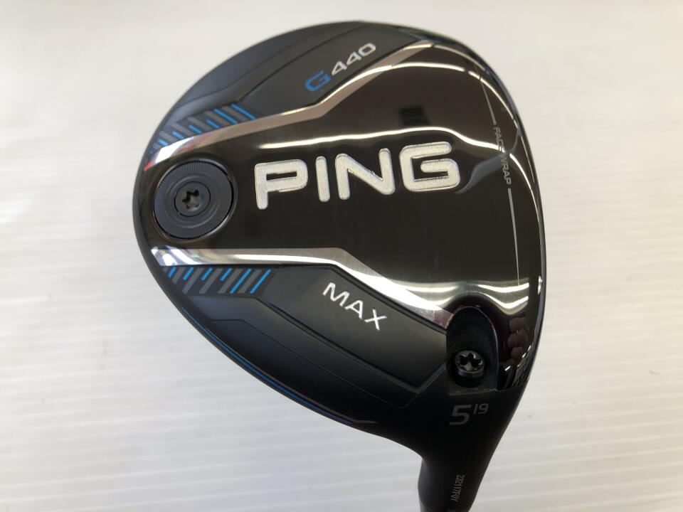 【中古】ピン G440 MAX フェアウェイウッド 5W 19° Sフレックス 42.5インチ ヘッドカバーあり TOUR 2.0 CHROME 65 Bランク 右利き用 PING ゴルフクラブ G440マックス ゴルフドゥ ゴルフ用品 GOLF DO 中古ゴ