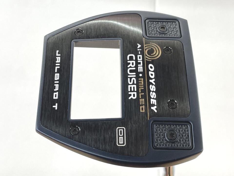 【中古】オデッセイ Ai-ONE MILLED CRUISER JAILBIRD T パター 38.0インチ オリジナルスチール Cランク 右利き用 ODYSSEY ゴルフクラブ ゴルフドゥ ゴルフ用品 GOLF DO 中古ゴルフクラブ