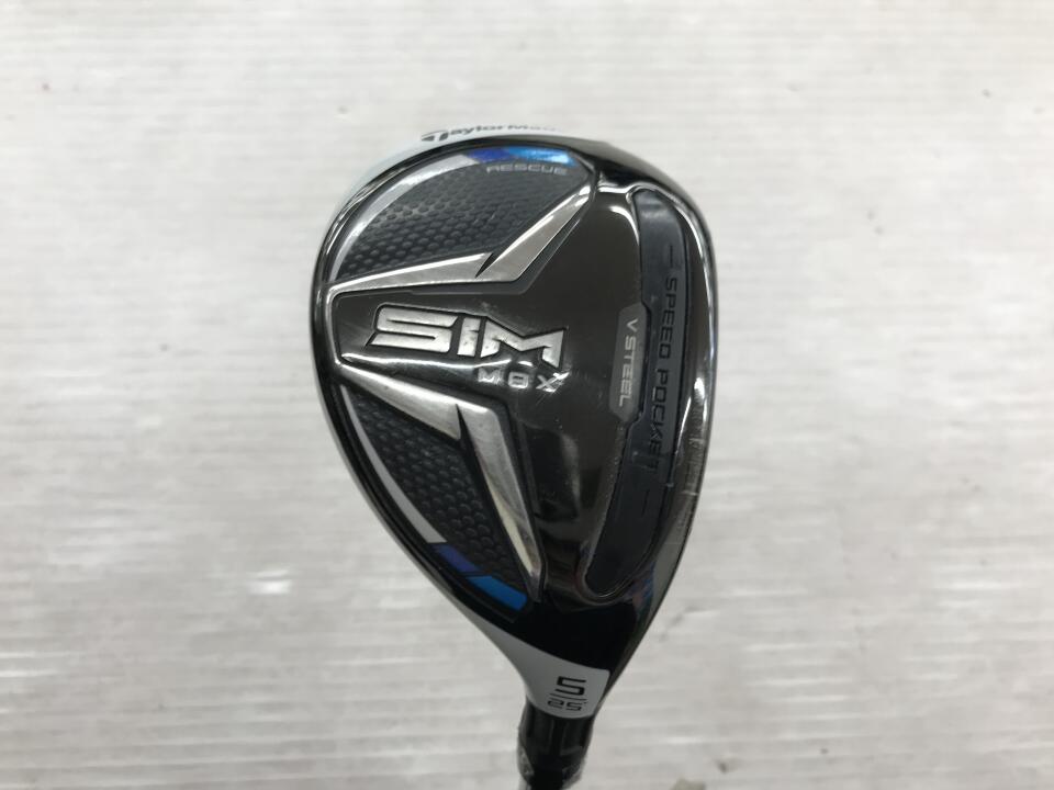 【中古】テーラーメイド SIM MAX ユーティリティ 25° Sフレックス 39.0インチ ヘッドカバーあり KBS MAX85 JP Cランク 右利き用 Taylormade ゴルフクラブ シムマックス ゴルフドゥ ゴルフ用品 GOLF DO 中