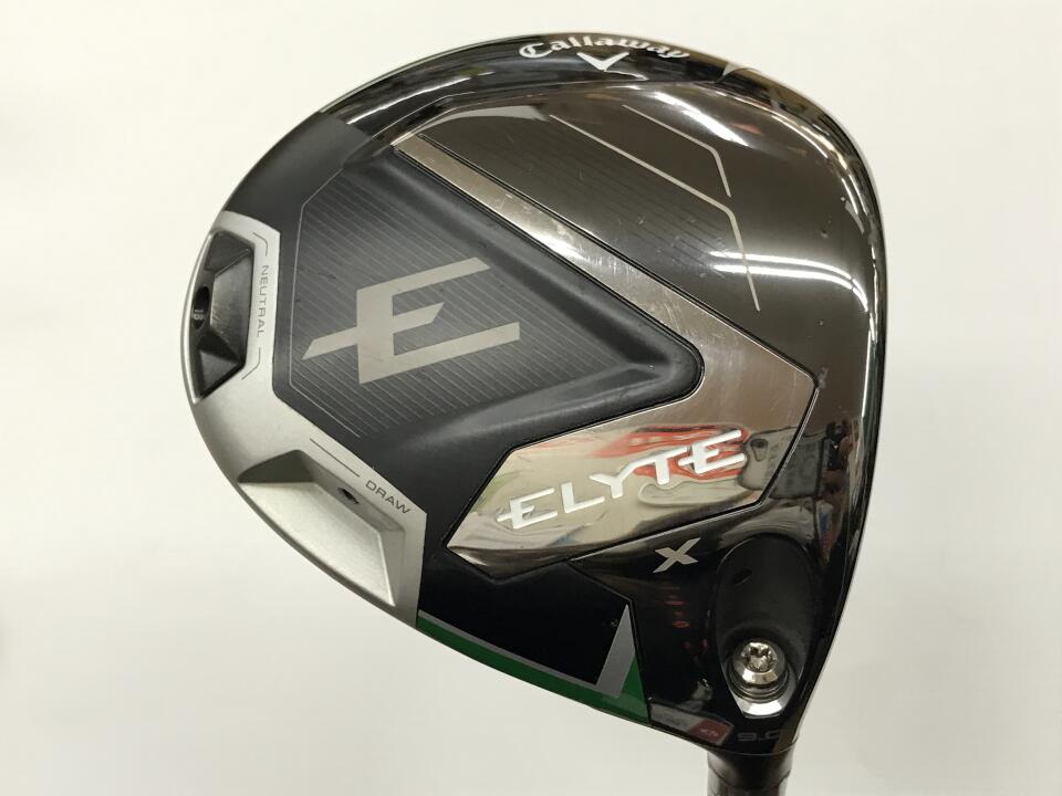 【中古】キャロウェイ ELYTE X ドライバー 9.0° Sフレックス 45.5インチ ヘッドカバーあり VENTUS GREEN 5 for Callaway Bランク 右利き用 Callaway ゴルフクラブ エリートエックス ゴルフドゥ ゴルフ用品 G