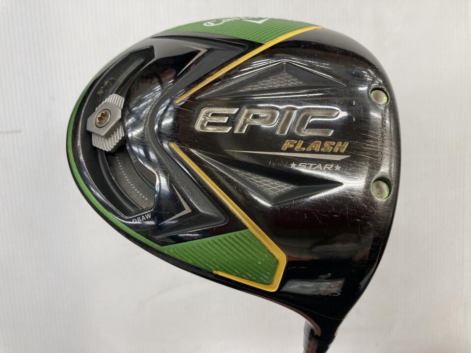 【中古】キャロウェイ EPIC FLASH STAR ドライバー 10.5° SRフレックス 45.75インチ Speeder　569EVOLUTION 3 リシャフト品 Dランク 右利き用 Callaway ゴルフクラブ エピックフラッシュスター ゴルフドゥ ゴ
