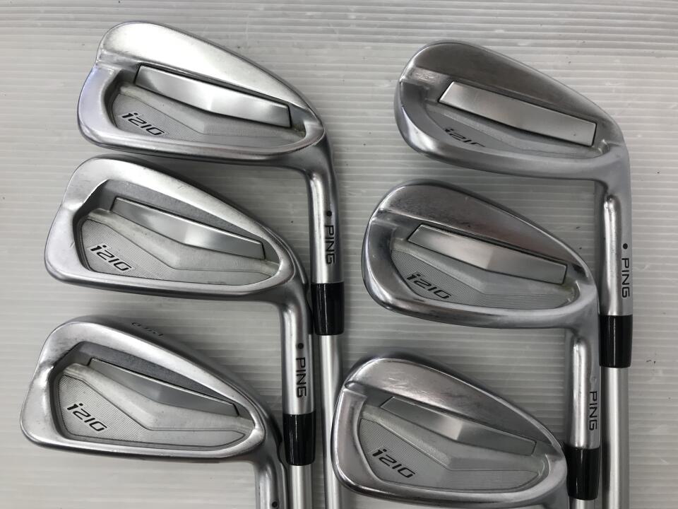 【中古】ピン i210 アイアンセット Sフレックス 38.25インチ MCI 100 リシャフト品 Cランク 右利き用 PING ゴルフクラブ ゴルフドゥ ゴルフ用品 GOLF DO 中古ゴルフクラブ