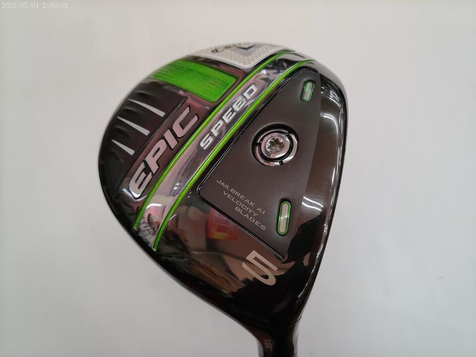 【中古】キャロウェイ EPIC SPEED フェアウェイウッド 5W 18° Sフレックス 42.25インチ ヘッドカバーあり Diamana 50 for Callaway(EPIC SPEED) Cランク 右利き用 Callaway ゴルフクラブ エピックスピード ゴル
