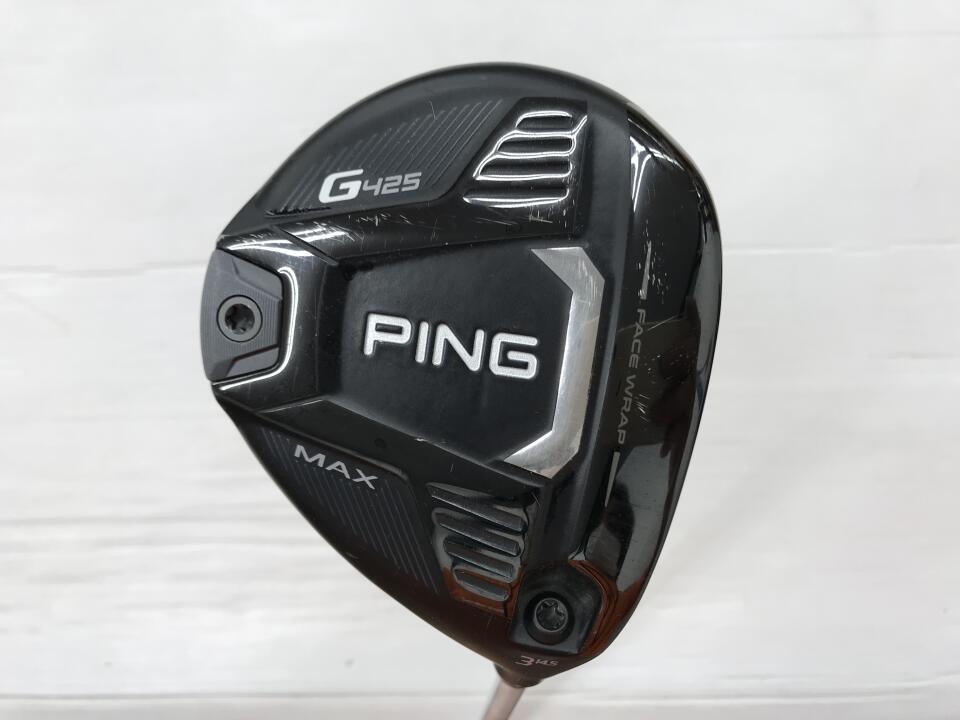 【中古】ピン G425 MAX フェアウェイウッド 3W 14.5° Sフレックス 42.75インチ ヘッドカバーあり Speeder 569 EVOLUTION 7 Cランク 右利き用 PING ゴルフクラブ G425マックス ゴルフドゥ ゴルフ用品 GOLF DO 中|ゴルフ ドゥ 中古クラブ店