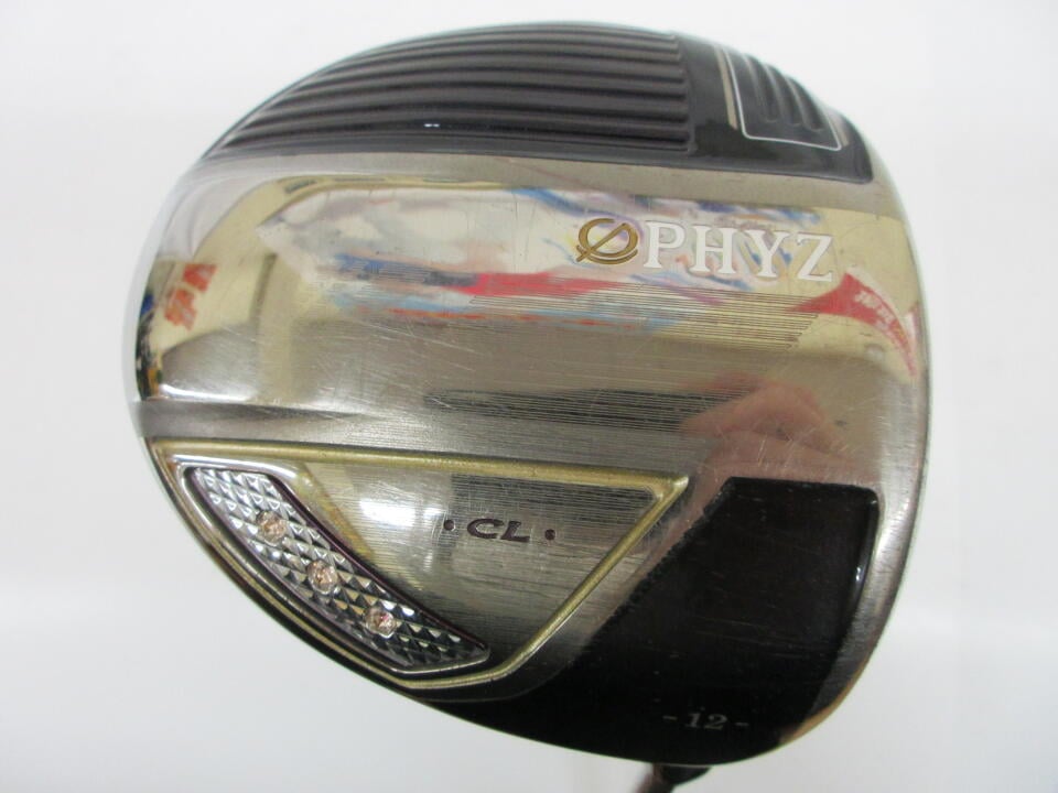 【中古】【レディースモデル】ブリヂストン PHYZ CL 2014 ドライバー 12° Lフレックス 44.25インチ ヘッドカバーあり PZ-404W Cランク 右利き用 BRIDGESTONE ゴルフクラブ ゴルフドゥ ゴルフ用品 GOLF DO
