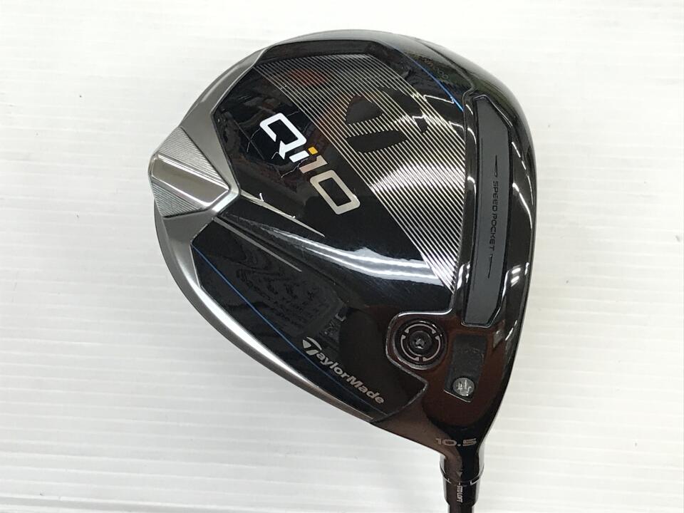 【中古】テーラーメイド Qi10 ドライバー 10.5° SRフレックス 45.5インチ ヘッドカバーあり Diamana BLUE TM50 Cランク 右利き用 Taylormade ゴルフクラブ ゴルフドゥ ゴルフ用品 GOLF DO 中古ゴルフクラブ