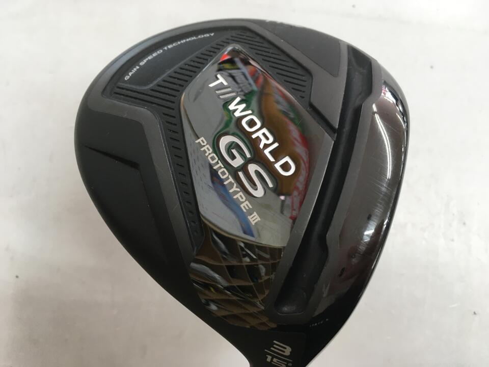 【中古】ホンマゴルフ TOUR WORLD GS PROTOTYPE フェアウェイウッド 3W 15° Xフレックス 42.25インチ ディアマナ D-Limited 70 リシャフト品 Cランク 右利き用 ゴルフクラブ ツアーワールドGSプロトタイプ