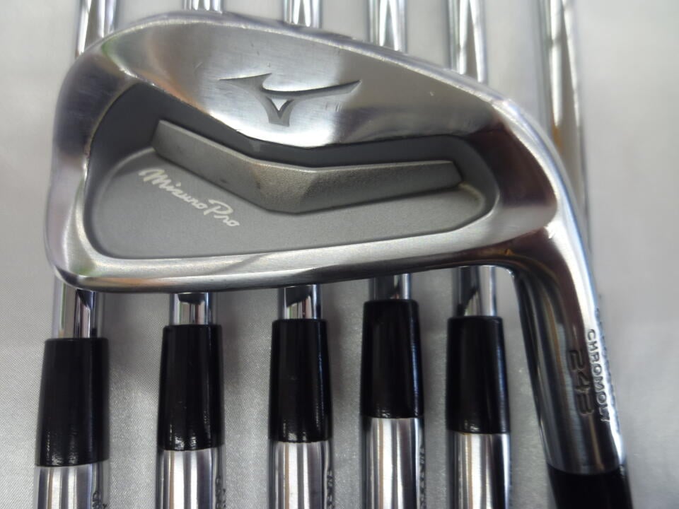 【中古】ミズノ Mizuno Pro 243 アイアンセット 37.75インチ プロジェクトX リシャフト品 Cランク 右利き用 MIZUNO ゴルフクラブ ミズノプロ ゴルフドゥ ゴルフ用品 GOLF DO 中古ゴルフクラブ｜ゴルフ ドゥ 中古クラブ店