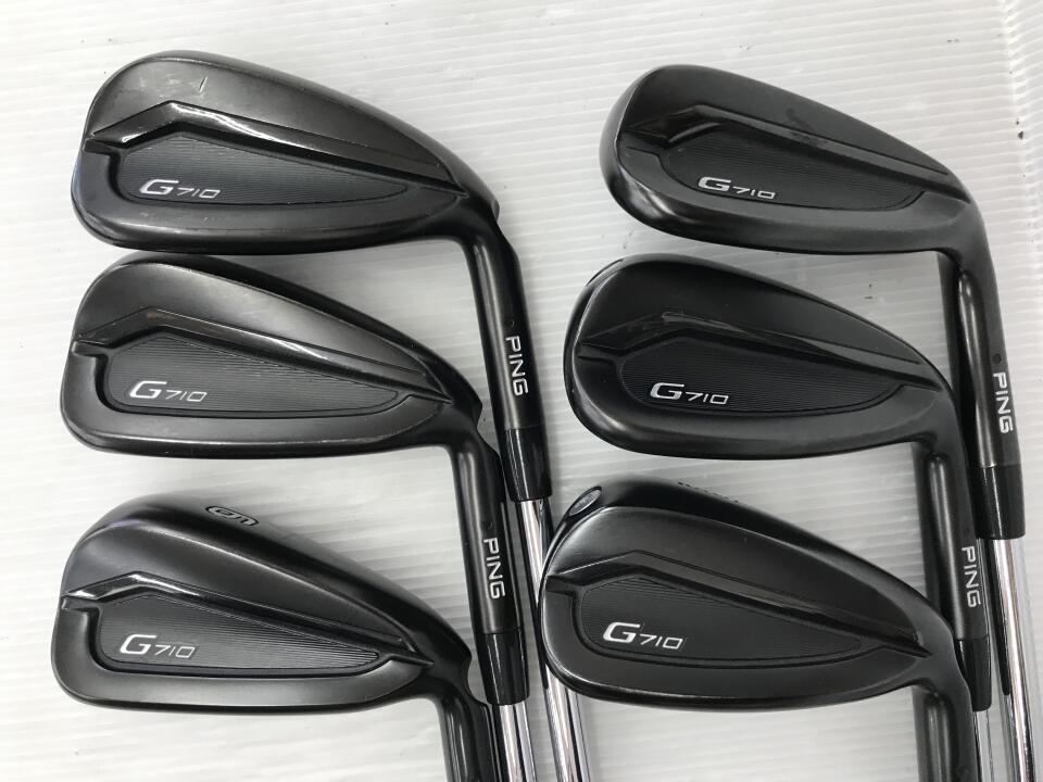 【中古】ピン G710 アイアンセット Rフレックス 37.5インチ AWT 2.0 LITE Cランク 右利き用 PING ゴルフクラブ ゴルフドゥ ゴルフ用品 GOLF DO 中古ゴルフクラブ