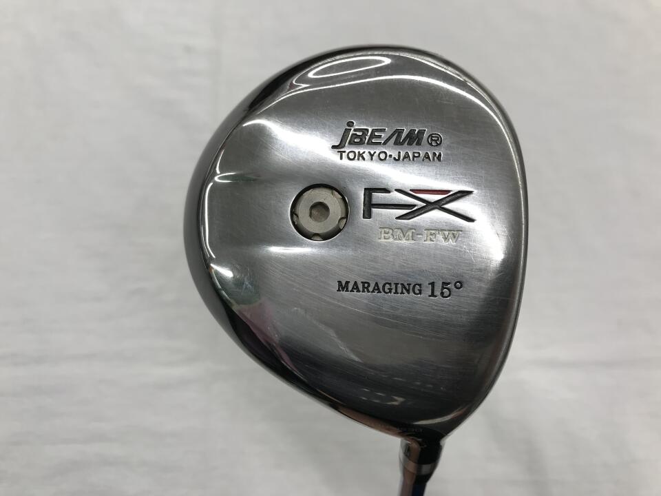 【中古】Jビーム FX BM-FW フェアウェイウッド 3W 15° Sフレックス 43.25インチ ツアーAD GT-6 リシャフト品 Dランク 右利き用 j BEAM ゴルフクラブ ゴルフドゥ ゴルフ用品 GOLF DO 中古ゴルフクラブ 6,482円