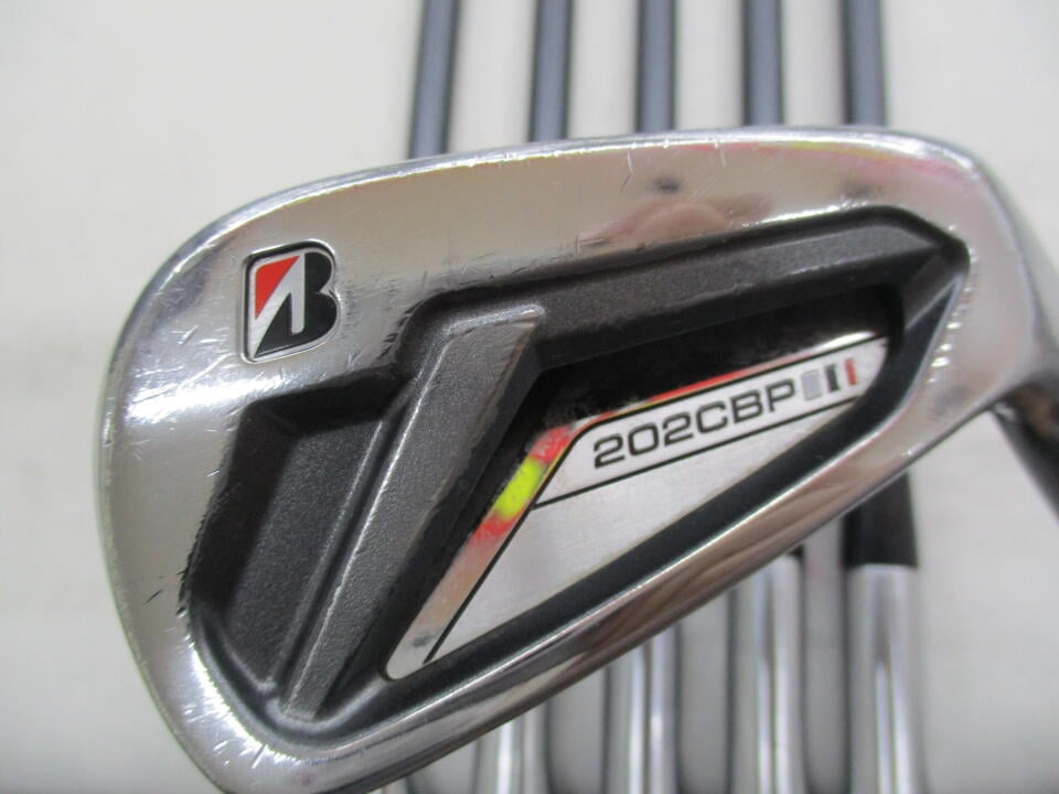 【中古】ブリヂストン TOUR B 202CBP アイアンセット 23.5° Sフレックス 38.25インチ MCI B65 Dランク 右利き用 BRIDGESTONE ゴルフクラブ ゴルフドゥ ゴルフ用品 GOLF DO 中古ゴルフクラブ