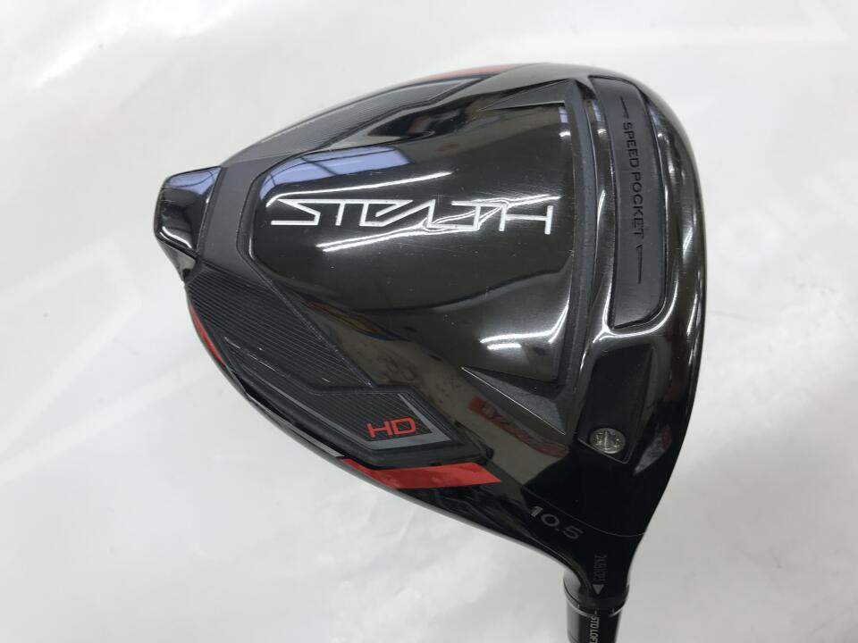 【中古】テーラーメイド STEALTH HD ドライバー 10.5° Sフレックス 45.75インチ ヘッドカバーあり TENSEI RED TM50 Cランク 右利き用 Taylormade ゴルフクラブ ステルスHD ゴルフドゥ ゴルフ用品 GOLF DO 中