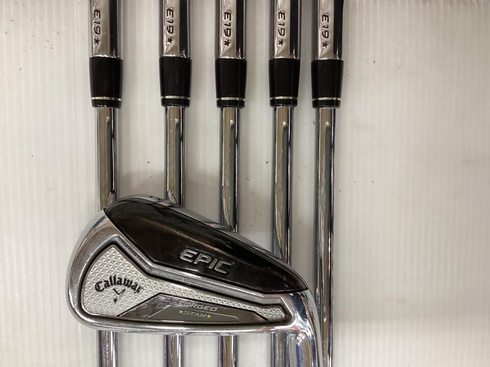 【中古】キャロウェイ EPIC FORGED STAR アイアンセット Sフレックス 38.25インチ NSプロ950GH neo Cランク 右利き用 Callaway ゴルフクラブ エピックフォージドスター ゴルフドゥ ゴルフ用品 GOLF DO 中古