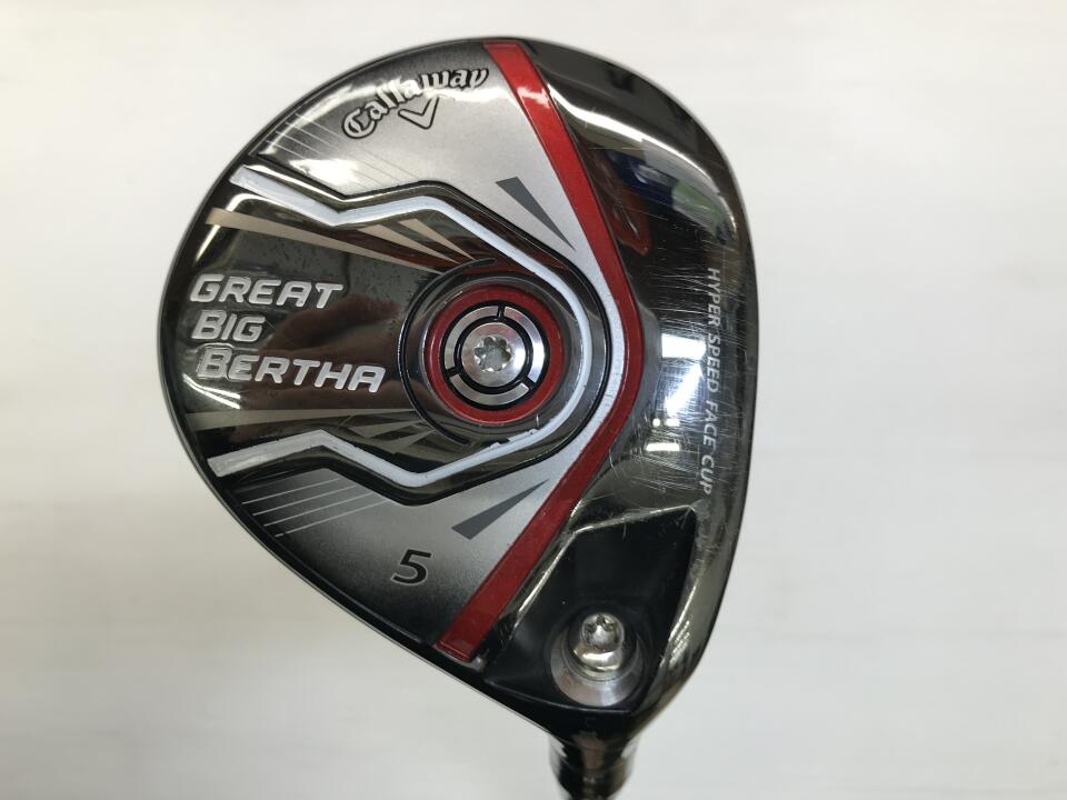 【中古】キャロウェイ GREAT BIG BERTHA 2016 フェアウェイウッド 5W 18° Sフレックス 43.0インチ ATTAS 4U 7 リシャフト品 Cランク 右利き用 Callaway ゴルフクラブ ゴルフドゥ ゴルフ用品 GOLF DO 中古ゴル