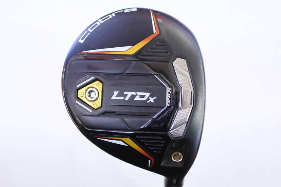 【中古】コブラ KING LTDx Gold/Black フェアウェイウッド 3W 15° Sフレックス 42.75インチ ヘッドカバーあり ツアーAD DI-7 リシャフト品 Cランク 右利き用 COBRA ゴルフクラブ キング ゴルフドゥ ゴル