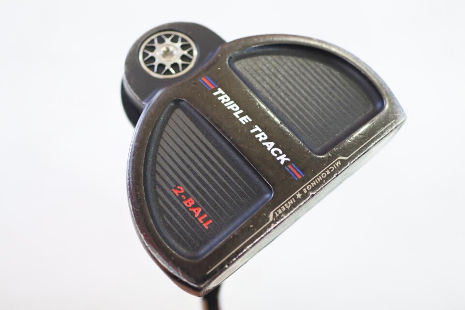 【中古】【訳あり】オデッセイ TRIPLE TRACK 2-BALL パター 34.0インチ ヘッドカバーあり STROKE LAB Dランク 右利き用 ODYSSEY ゴルフクラブ ゴルフドゥ ゴルフ用品 GOLF DO 中古ゴルフクラブ