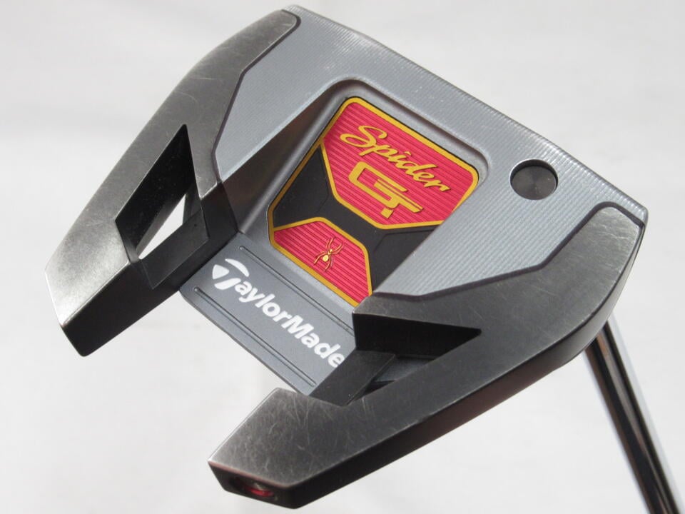 【中古】テーラーメイド Spider GT SILVER SMALL SLANT パター 34.0インチ ヘッドカバーあり オリジナルスチール Cランク 右利き用 Taylormade ゴルフクラブ ゴルフドゥ ゴルフ用品 GOLF DO 中古ゴルフクラ