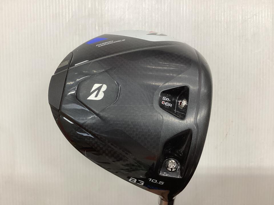 【中古】ブリヂストン B3MAX ドライバー 10.5&deg; Sフレックス 45.25インチ ヘッドカバーあり VANQUISH　BS50 リシャフト品 Dランク 右利き用 BRIDGESTONE ゴルフクラブ ゴルフドゥ ゴルフ用品 GOLF DO 中古｜ゴルフ ドゥ 中古クラブ店
