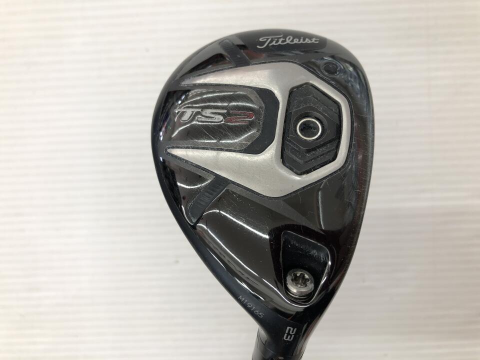 【中古】タイトリスト TS2 ユーティリティ 23° Sフレックス 39.5インチ Titleist MCI Matte Black 70 Dランク 右利き用 Titleist ゴルフクラブ ゴルフドゥ ゴルフ用品 GOLF DO 中古ゴルフクラブ