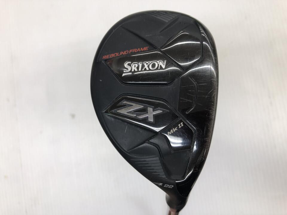 【中古】ダンロップ SRIXON ZX Mk2 HYBRID ユーティリティ 22° Sフレックス 39.75インチ NSプロ950GH neo DST for HYBRID Dランク 右利き用 DUNLOP ゴルフクラブ スリクソンZX MX2 ハイブリッド ゴルフドゥ ゴル