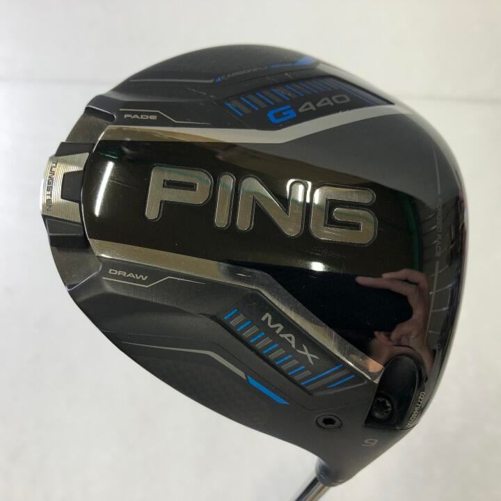 【中古】ピン G440 MAX ドライバー 9° Sフレックス 45.25インチ ヘッドカバーあり TOUR 2.0 CHROME 65 Bランク 右利き用 PING ゴルフクラブ G440マックス ゴルフドゥ ゴルフ用品 GOLF DO 中古ゴルフクラブ